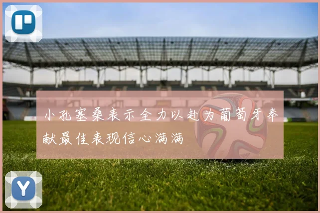 小孔塞桑表示全力以赴为葡萄牙奉献最佳表现信心满满